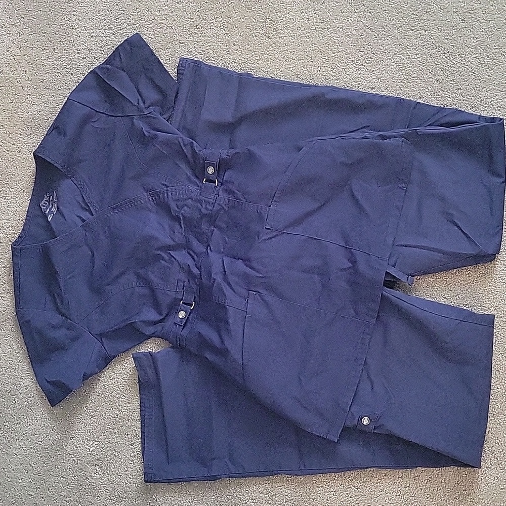 Xxs Cherokee luxe scrub set navy